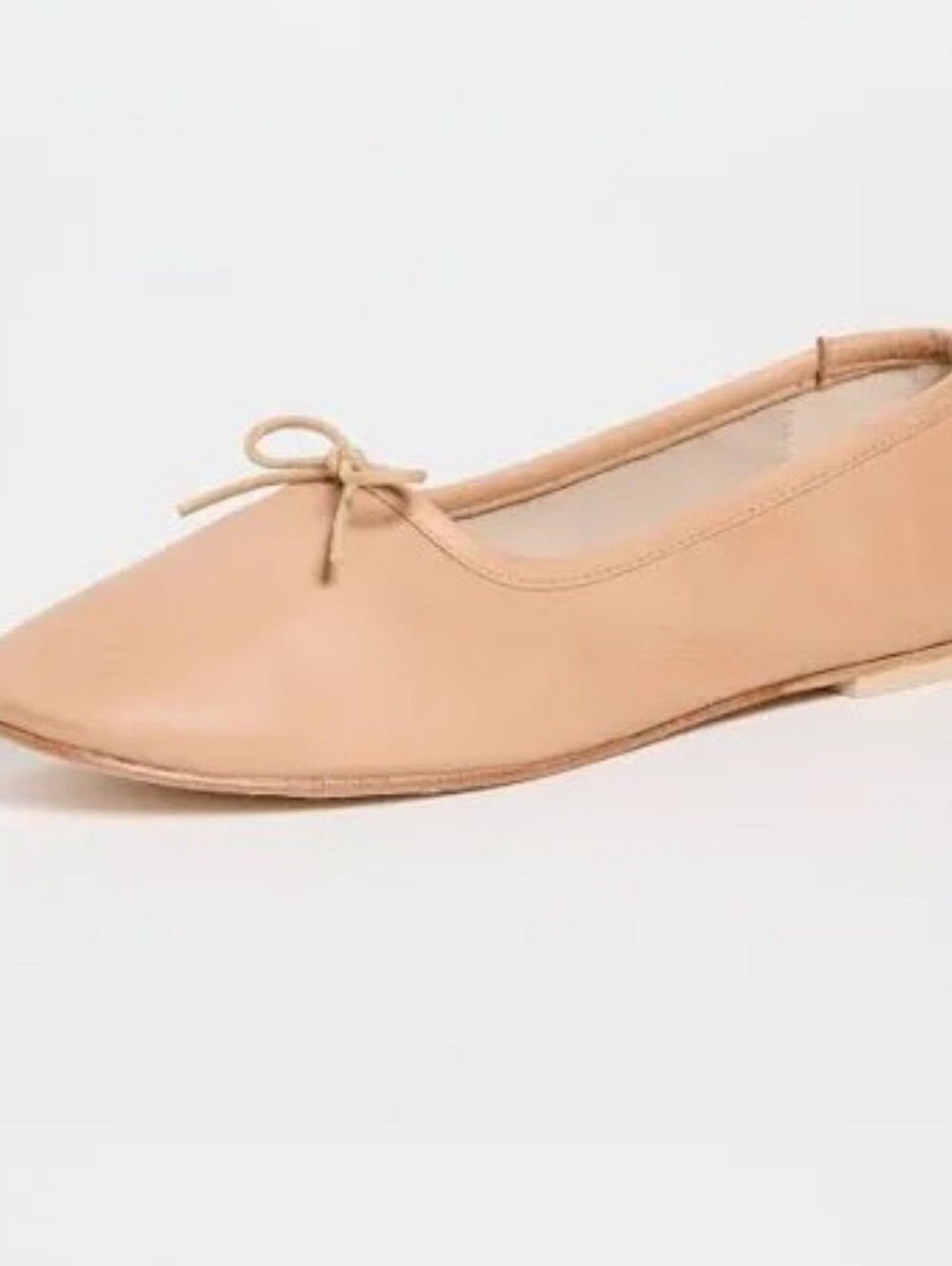 Freda Salvador Roma Round Toe Bow Ballet Flat